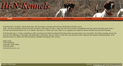 Desktop Screenshot of hinkennels.com